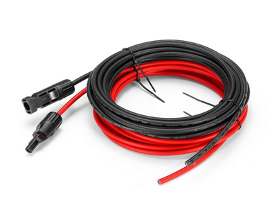 cable 4mm2 con conectores mc4