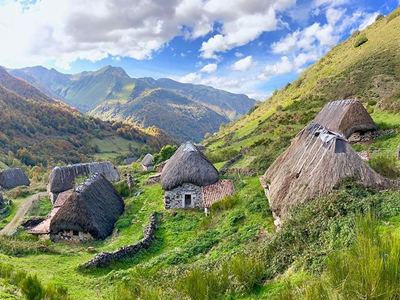 pueblo asturias braña de pornacal