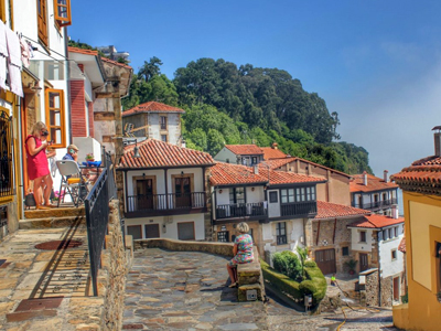 pueblo asturias lastres