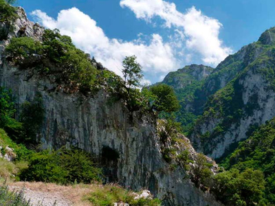 ruta desfiladero de las xanas asturias